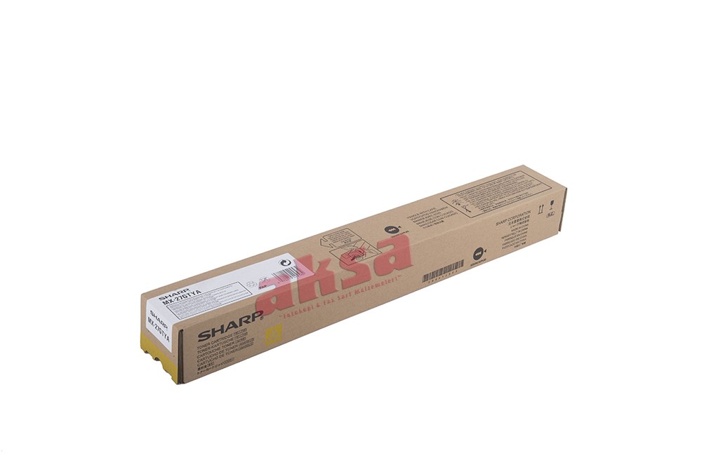 SHARP MX 27GTYA Orijinal Yellow Toner 15K   MX 2300 2700 3500 3501 4500