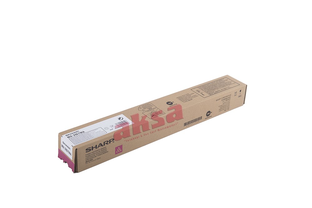 SHARP MX 31GTMA Orijinal Magenta Toner   MX 2301 2600 3100 4100 4101N 5000N 5001N