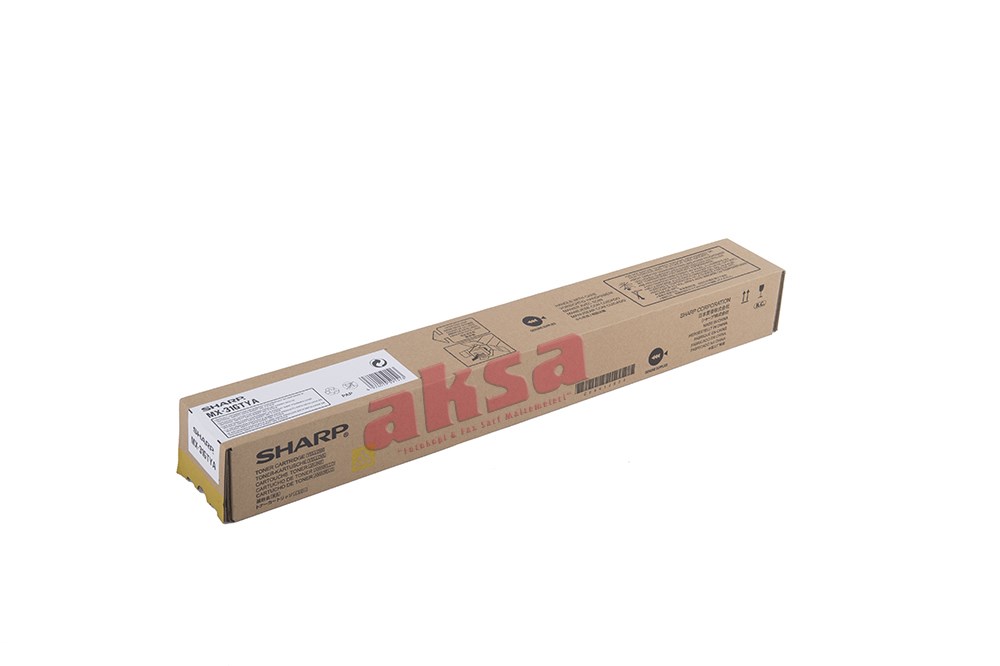 SHARP MX 31GTYA Orijinal Yellow Toner   MX 2301 2600 3100 4100 4101N 5000N 5001N