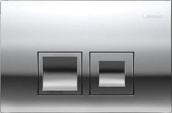 Geberit Delta50 115.135.21.1 Kumanda Paneli Çift Basmalı. Parlak