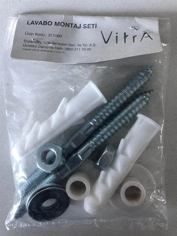 VitrA Lavabo duvara montaj seti (311060YP1TE)