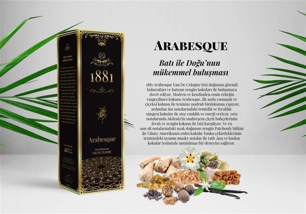 1881 Arabesgue Kolonya 250 Ml