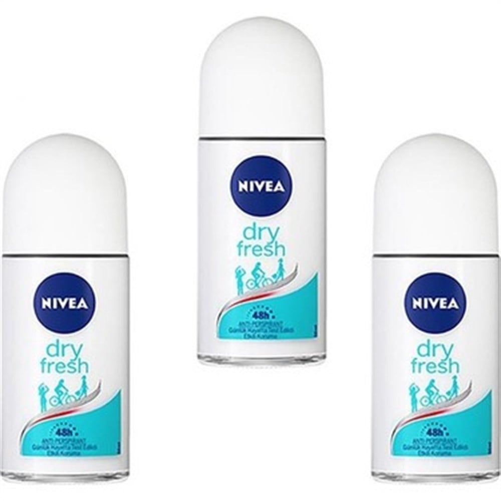 3 A det Nivea Roll-On 50 Ml Dry Fresh Kadın