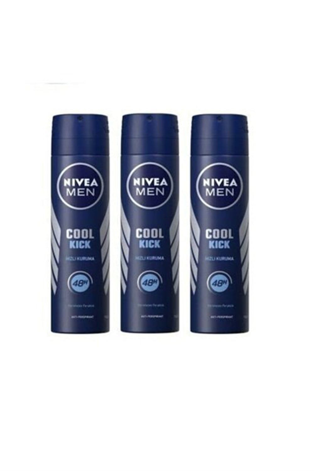 3 Adet Nivea Deodorant 150 Ml Cool Kick 