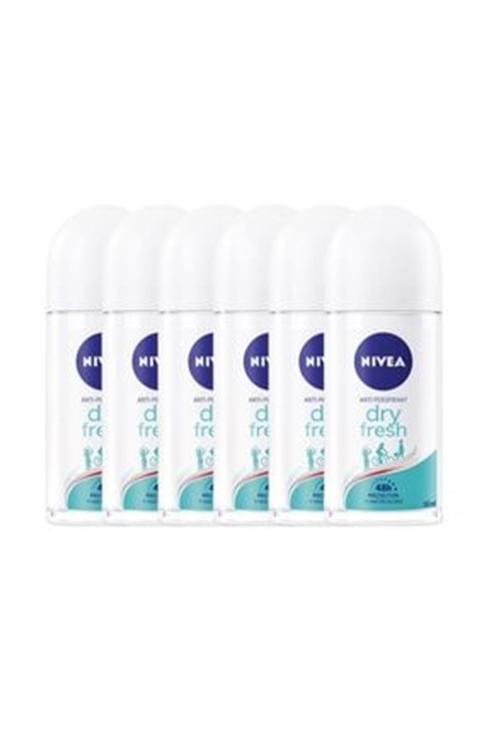 6 A det Nivea Roll-On 50 Ml Dry Fresh Kadın