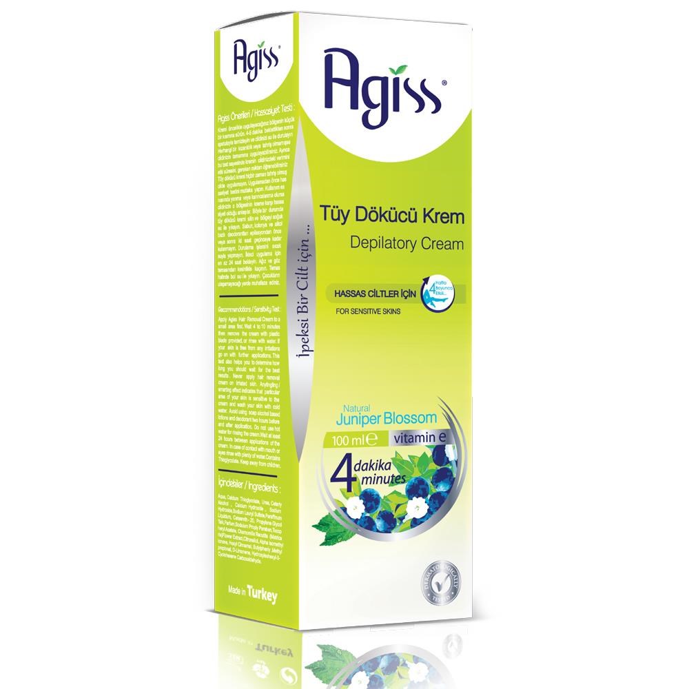 Agiss Tüy Dökücü Krem (Hassas Ciltler) 100ML