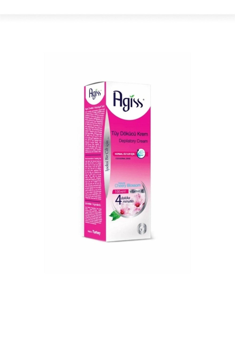 Agiss Tüy Dökücü Krem (Normal Cilt) 100ML