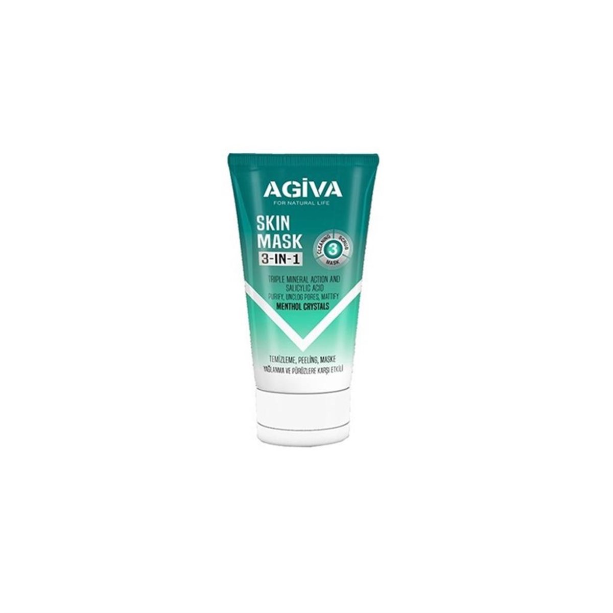 Agiva 3in1 Temizleme Peeling Maske 150 Ml