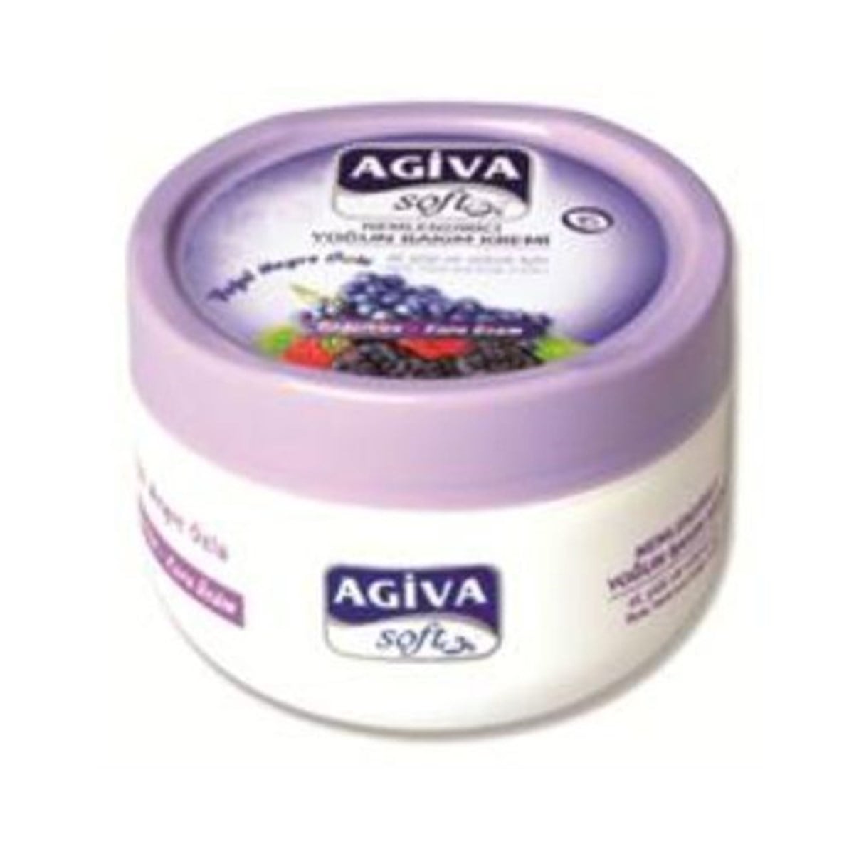 Agiva Soft Böğürtlen & Kara ÜzümEl Yüz Ve Vücut İçin  300ml