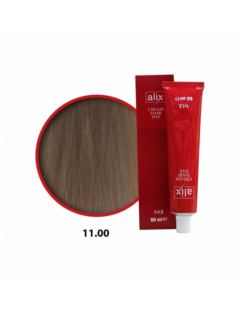 Alix Saç Boyası 60 Ml 11.00 Ekstra Açık Sarı
