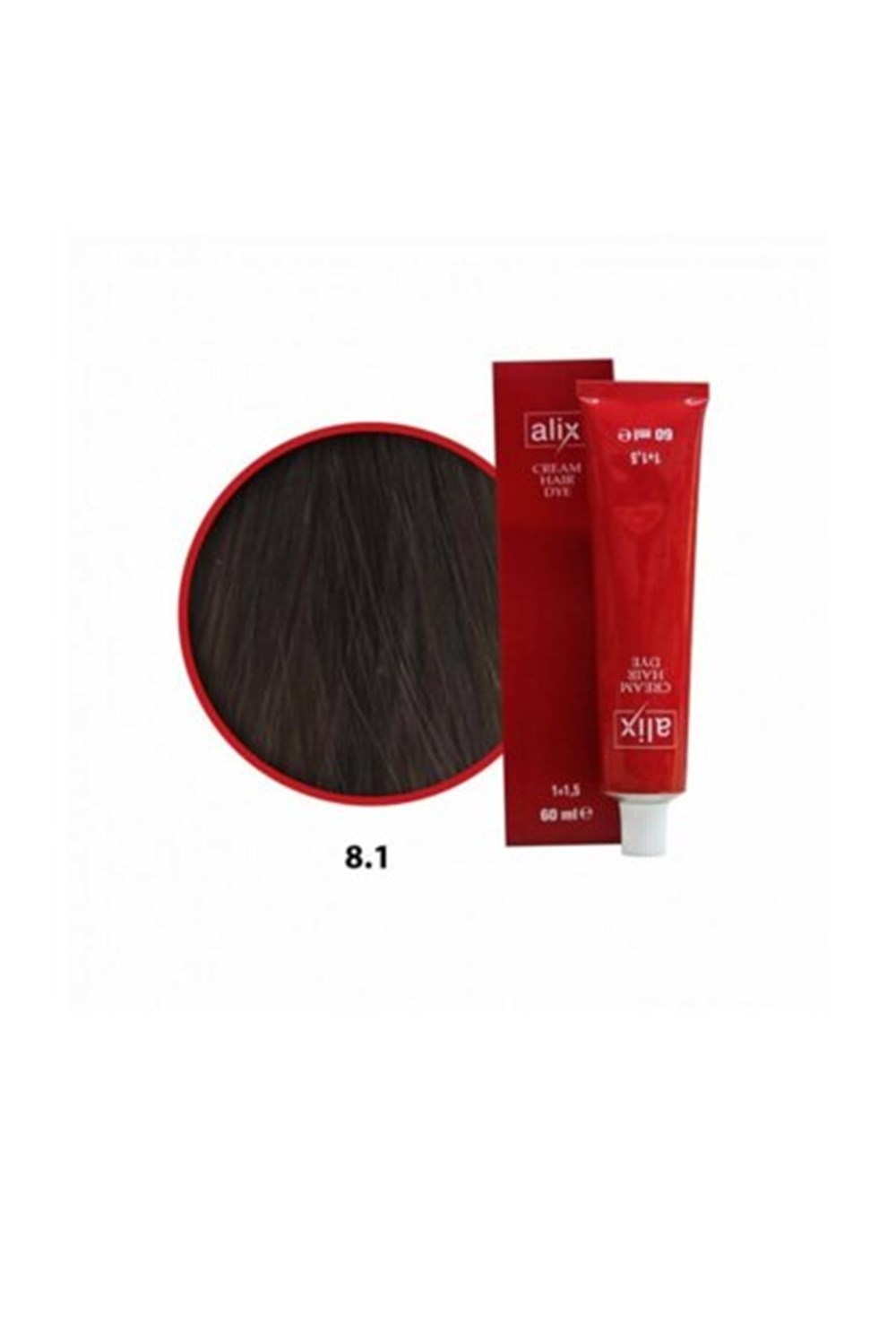 Alix Saç Boyası 60 Ml 8.1 Koyu Sarı Küllü