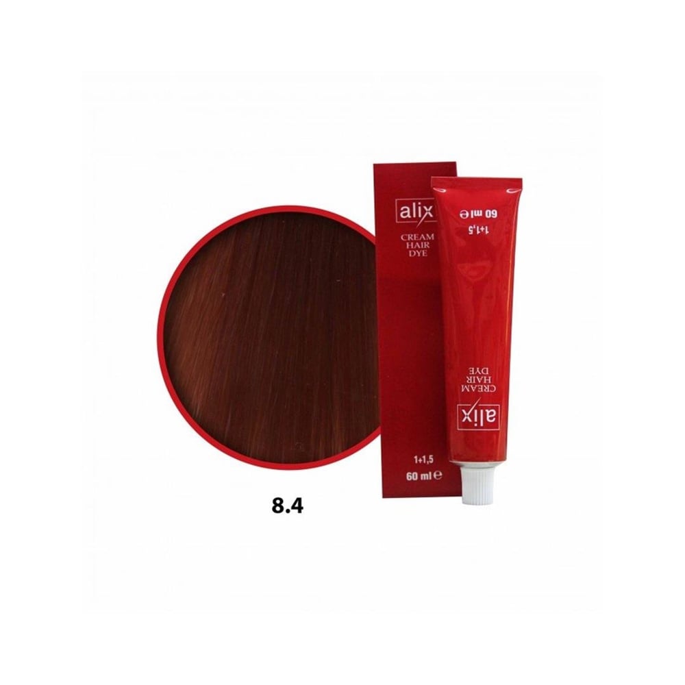 Alix Saç Boyası 60 Ml 8.4 Koyu Sarı Bakır