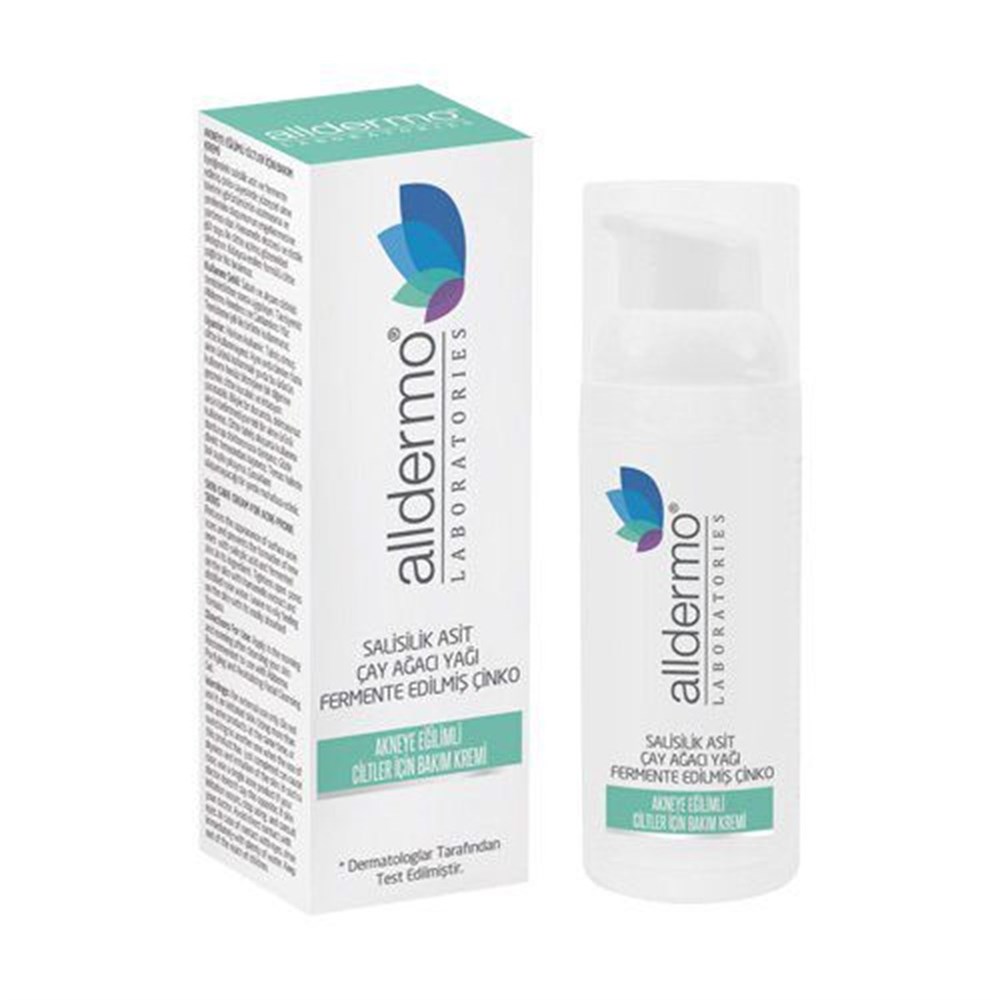 Alldermo Akneye Eğilimi Cilt Bakım Kremi 50 Ml