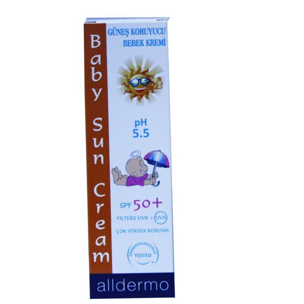 Alldermo Sun Bebek Güneş Kremi 50 Spf 75 Ml