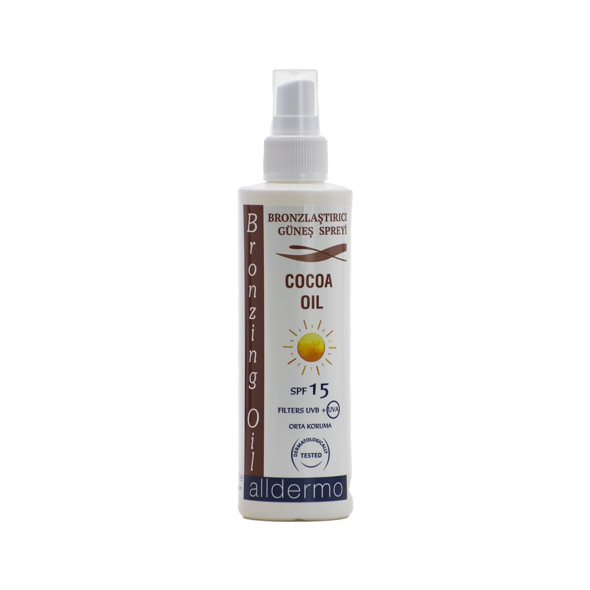 Alldermo Sun Cocoa Oil Sprey 15 Spf 200 Ml