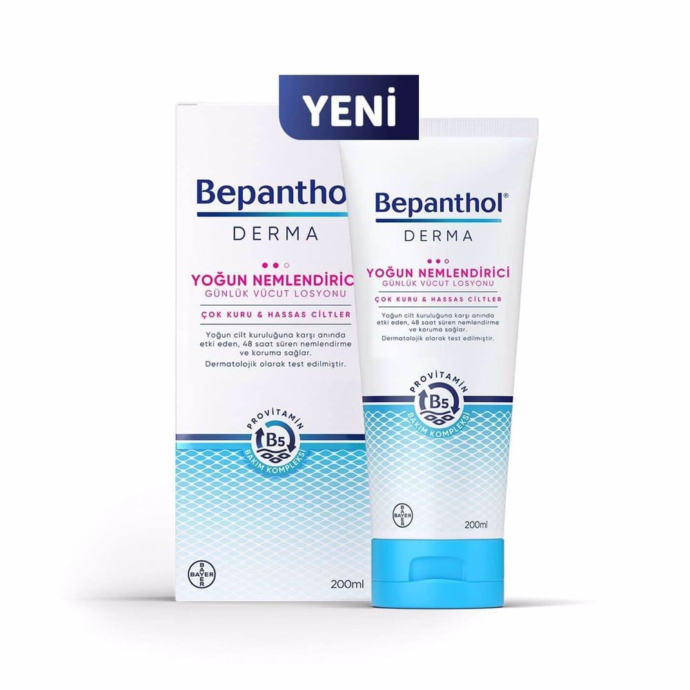 Bepanthol 200 Ml Yoğun Nemlendirici Günlük Vücut Losyonu
