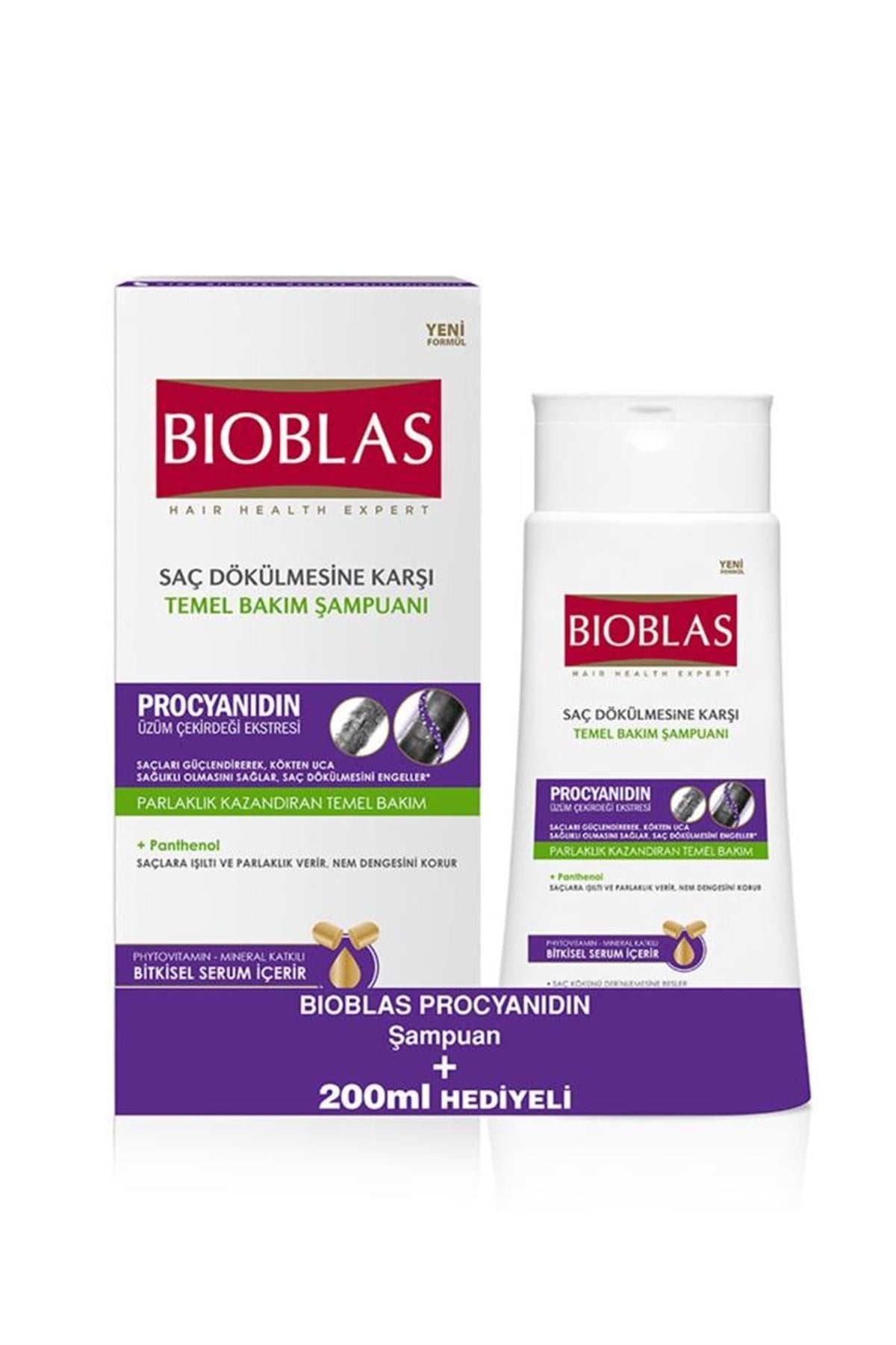 Bioblas Kofre Şampuan 400 Ml + Bakım Kremi Temel
