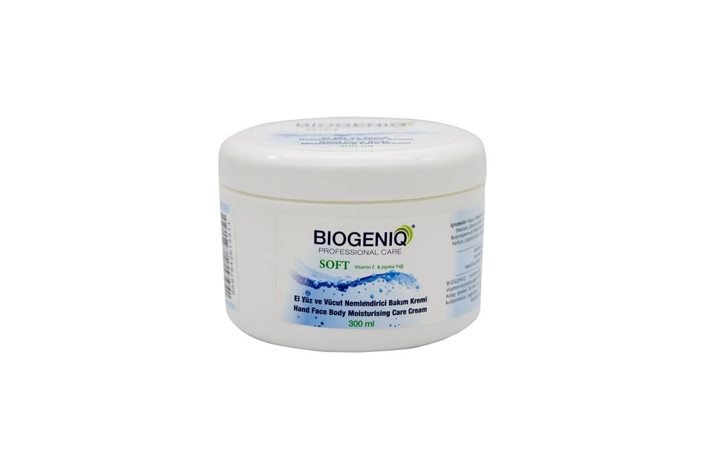 Biogeniq Nemlendirici Bakım Kremi 300 Ml Kavanoz