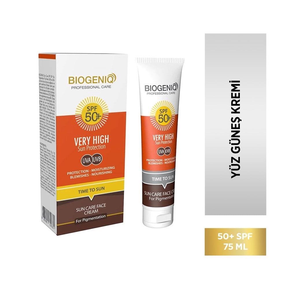 Biogeniq Sun 75Ml Face Cream Spf 50+ For Pıgmentatıon