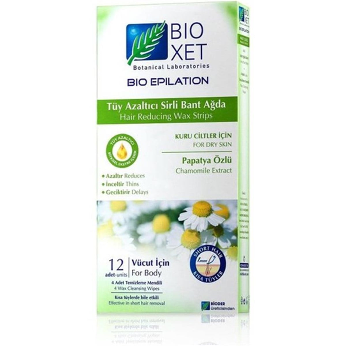 Bioxet Tüy Azaltıcı Bant Ağda Kuru Ciltler İçin 100 Ml