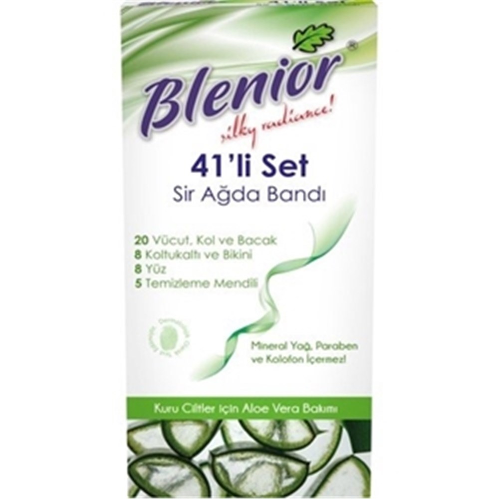 Blenior Sir Ağda Bandı Kuru Ciltler 41'Li Set