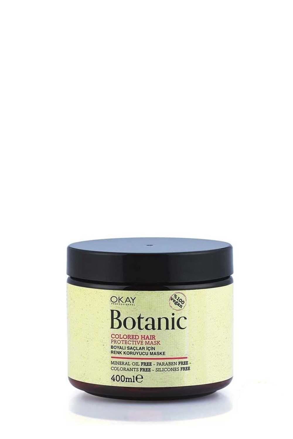 Botanic Boyalı Saçlar için Renk Koruyucu Maske 400 Ml