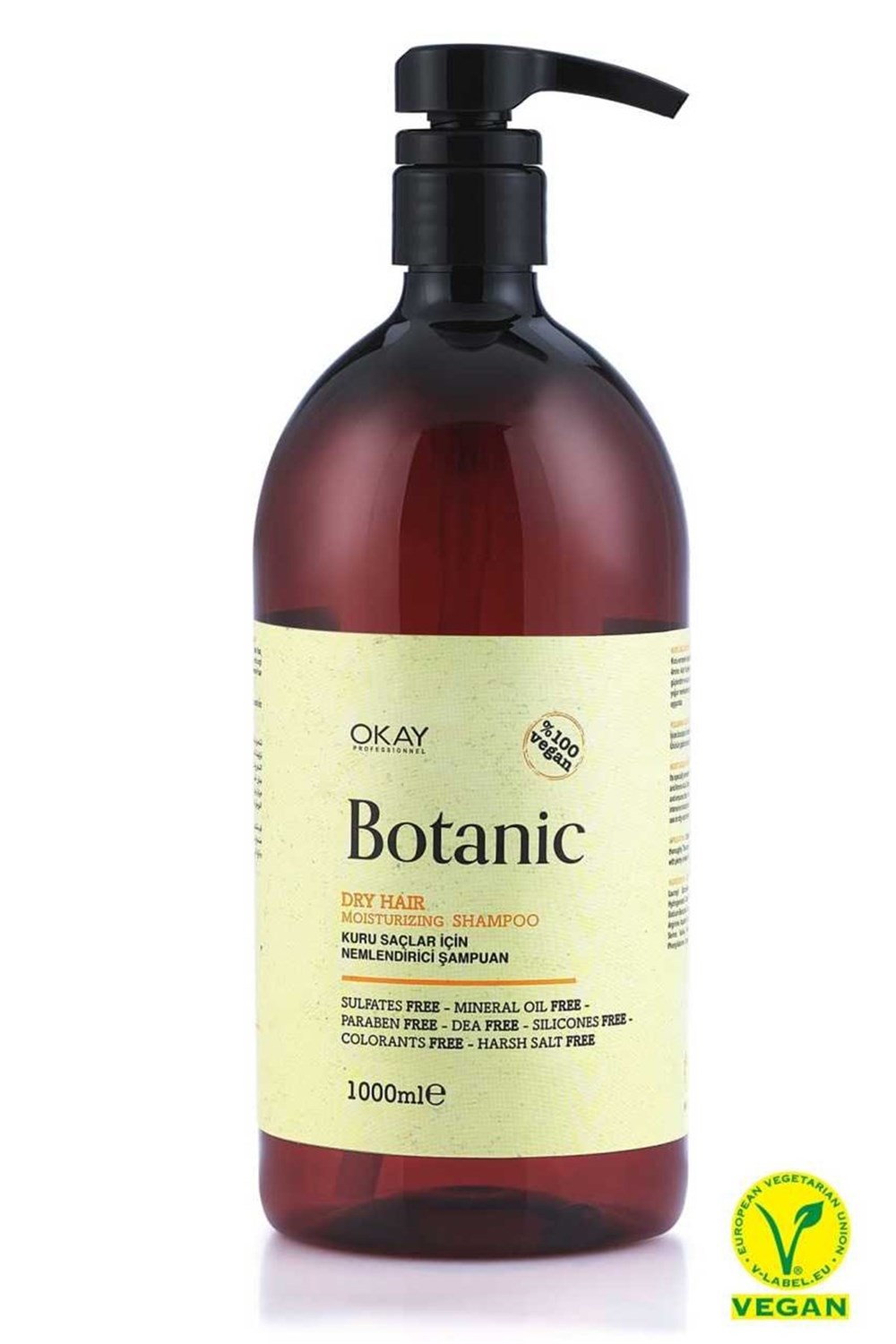 Botanic Kuru Saçlar için Nemlendirici Şampuan 1000 Ml