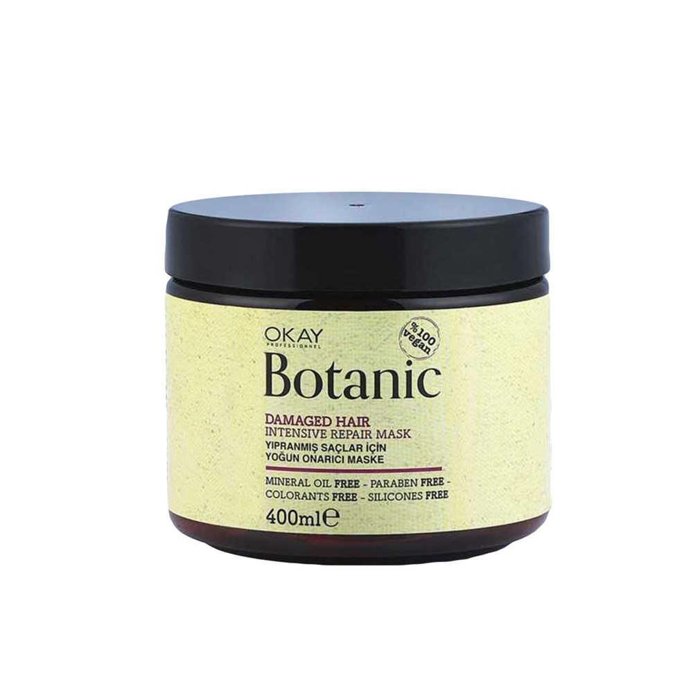 Botanic Yıpranmış Saçlar için Yoğun Onarıcı Maske 400 Ml