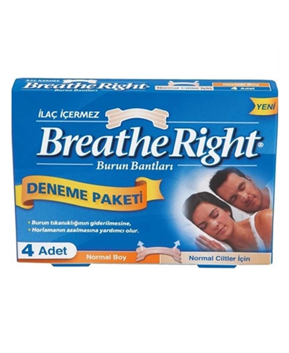 Breathe Right Burun Bandı 4'lü 