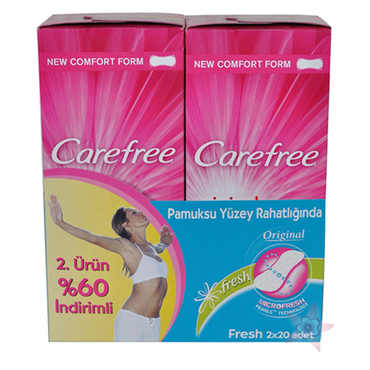 Carefree Orıgınal Fresh Ped (40 Adet)