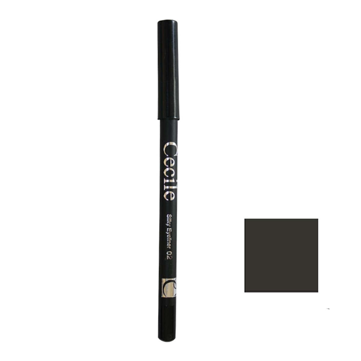 Cecile Silky Eyeliner 02 Carbon Black