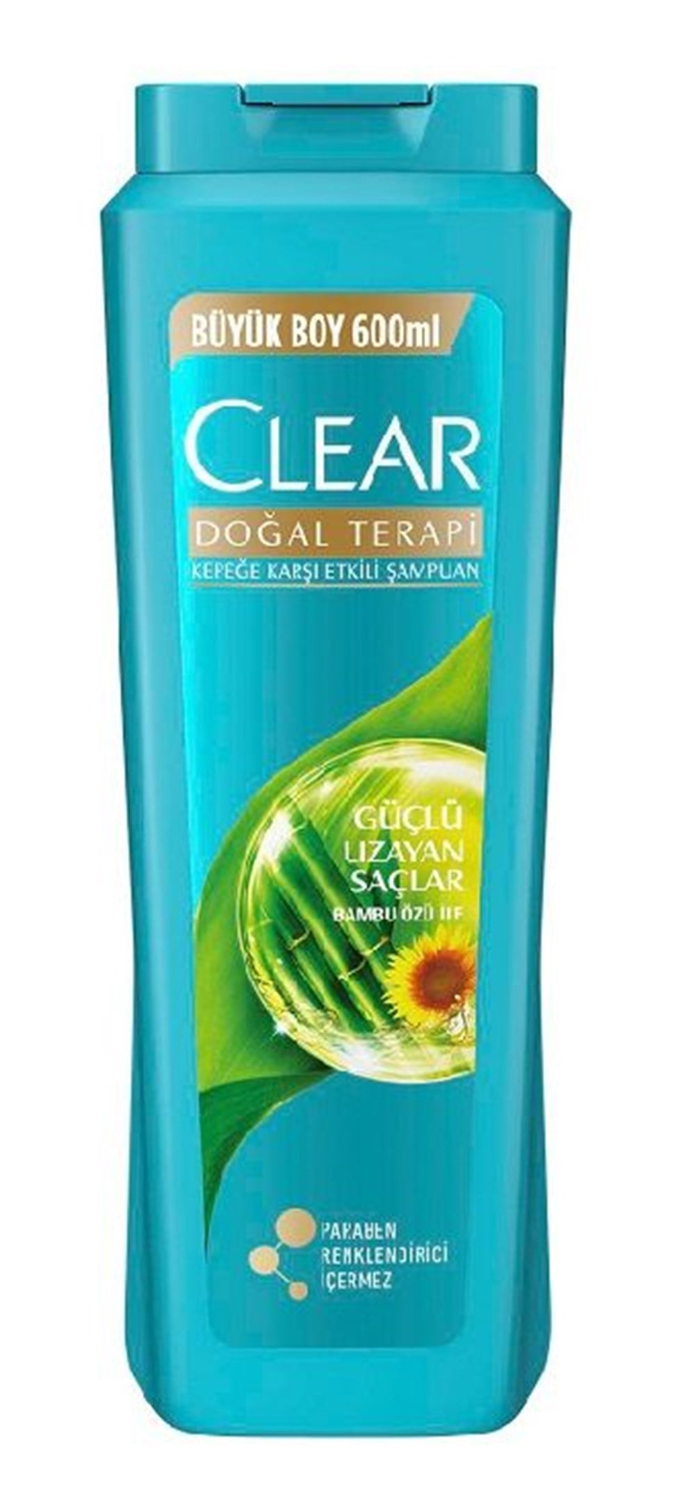 Clear Şampuan Bayan Güçlü Uzayan Saçlar Bambu 600 Ml