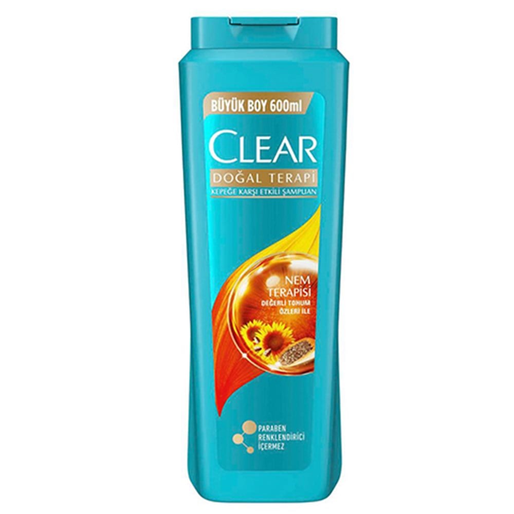 Clear Şampuan Bayan Nem Terapisi 600 Ml