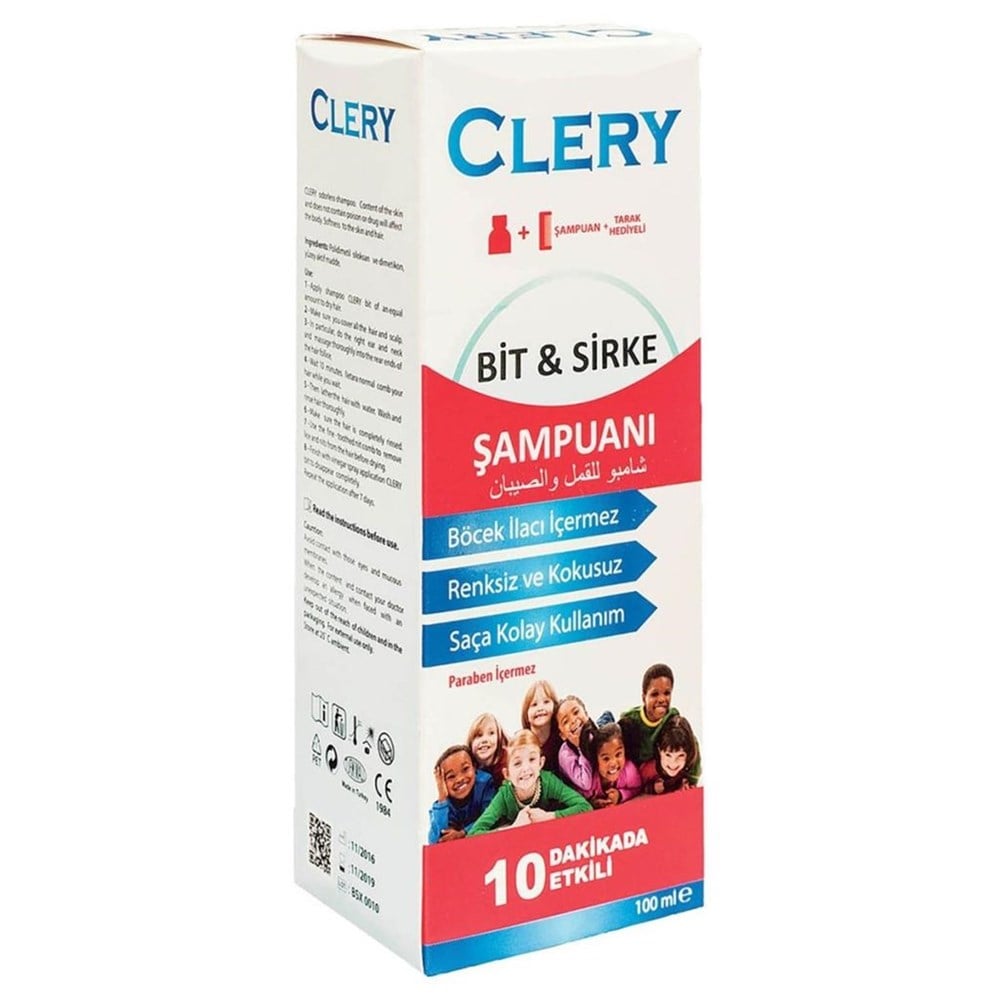 Clery Bit ve Sirke Şampuanı 100 ml