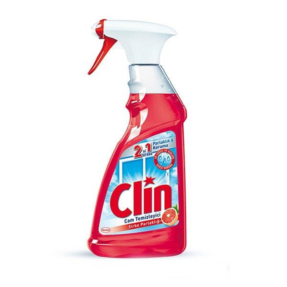 Clin Elma Sirkeli Cam Sil 500 Ml
