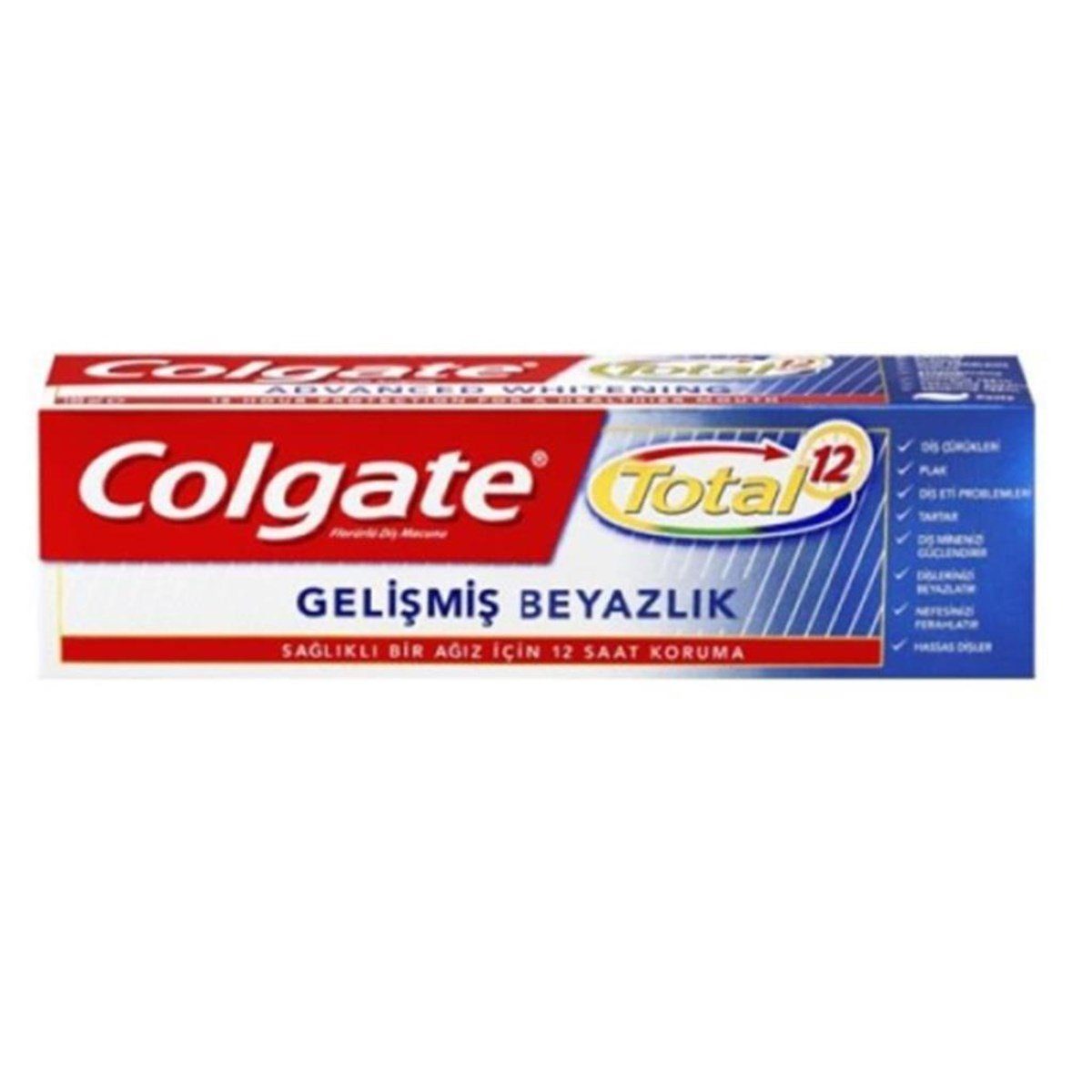 Colgate Diş Macunu Total Gelişmiş Beyazlık 50 Ml