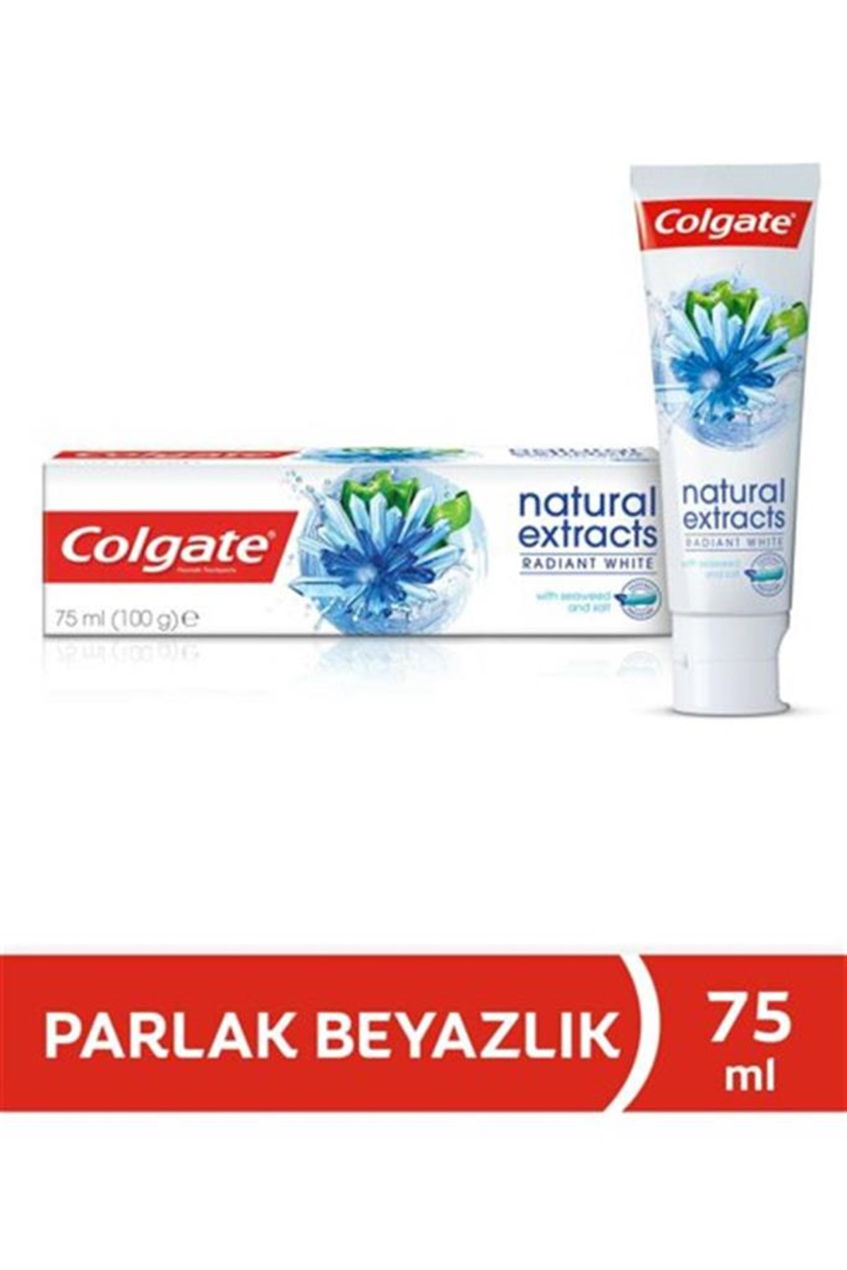 Colgate Natural Extracts Deniz Yosunu Tuzu Diş Macunu 75 ml