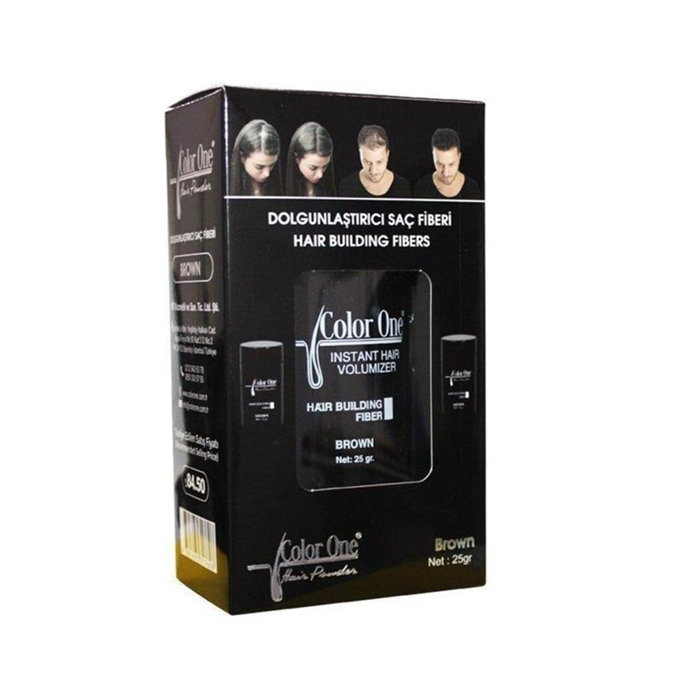 Color One Hair Building Fibers Brown 25 Gr