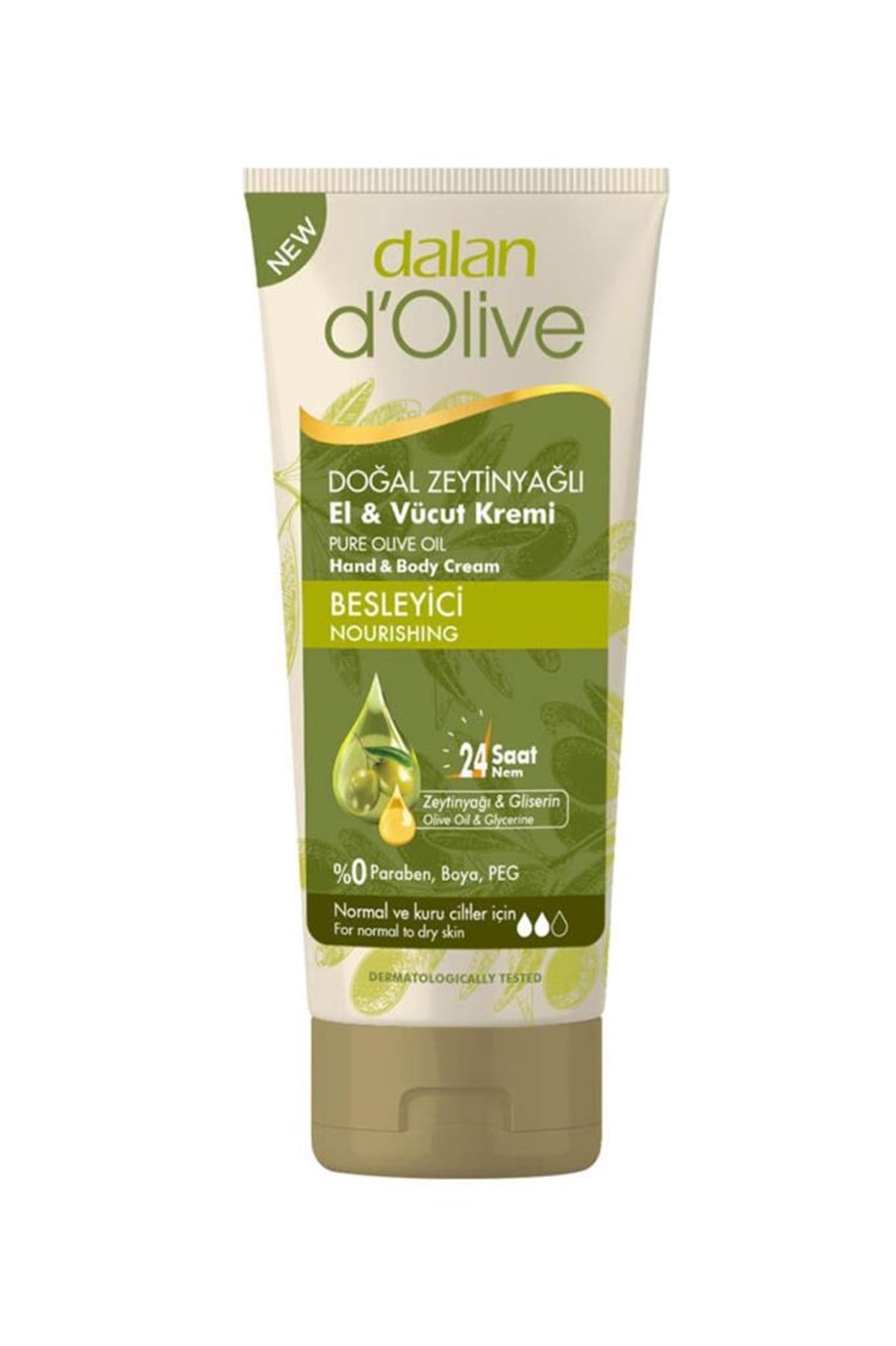 Dalan D'Olive Nemlendirici El ve Vücut Kremi 250 Ml