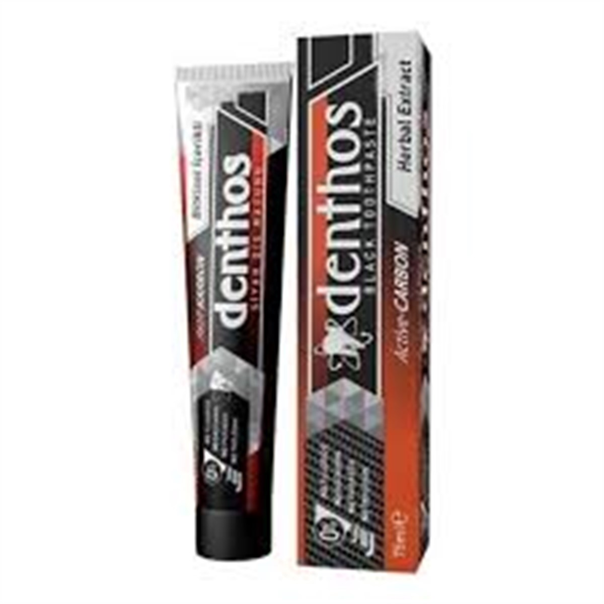 Dermoday Denthos Bitkisel İçerikli Siyah Diş Macunu 75 ML