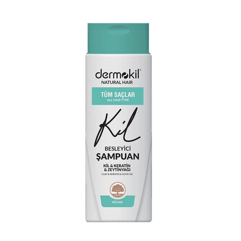 Dermokil Şampuan Tüm Saçlar için Besleyici Vegan 400 Ml