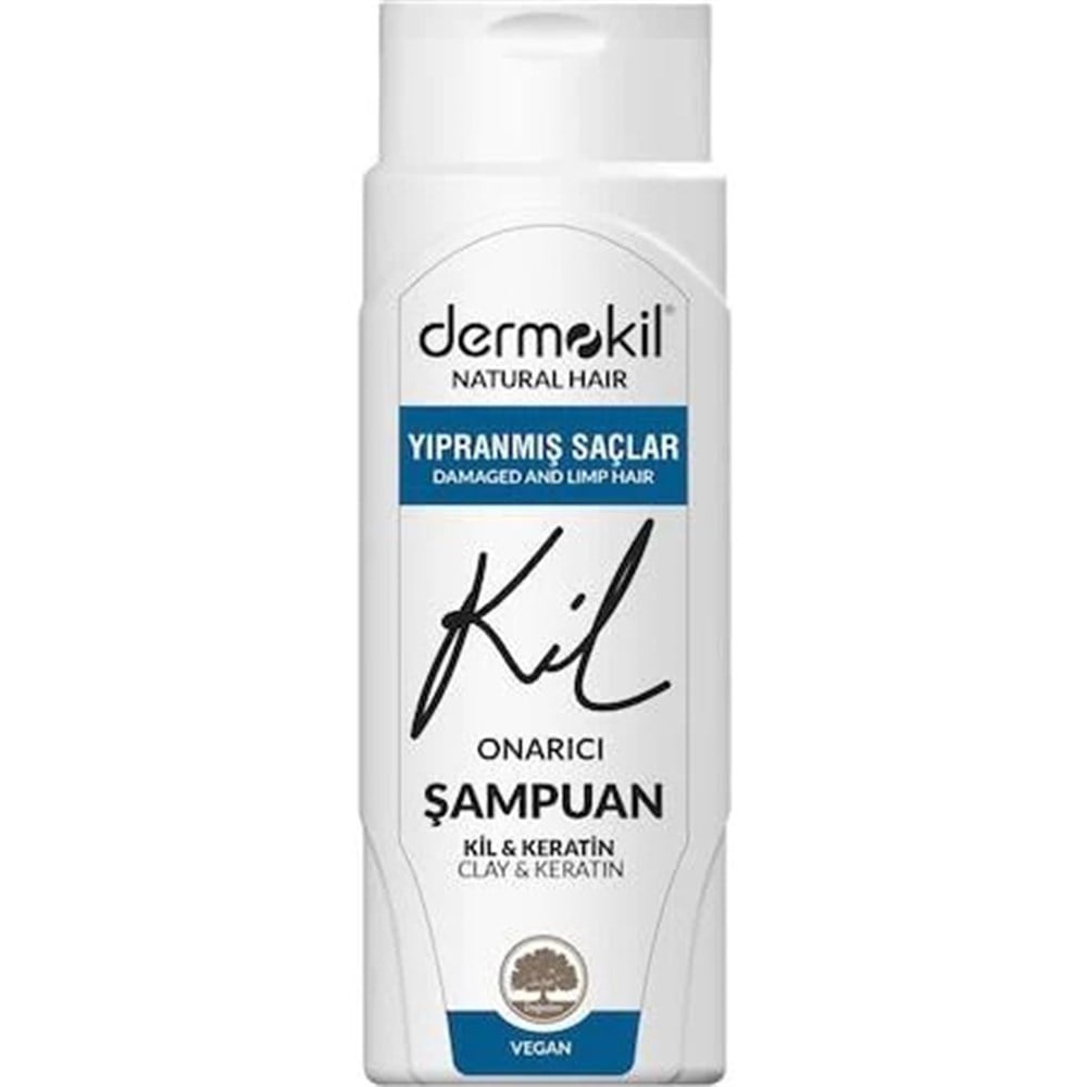 Dermokil Şampuan Yipranmis Saçlar için Onarıcı Vegan 400 Ml