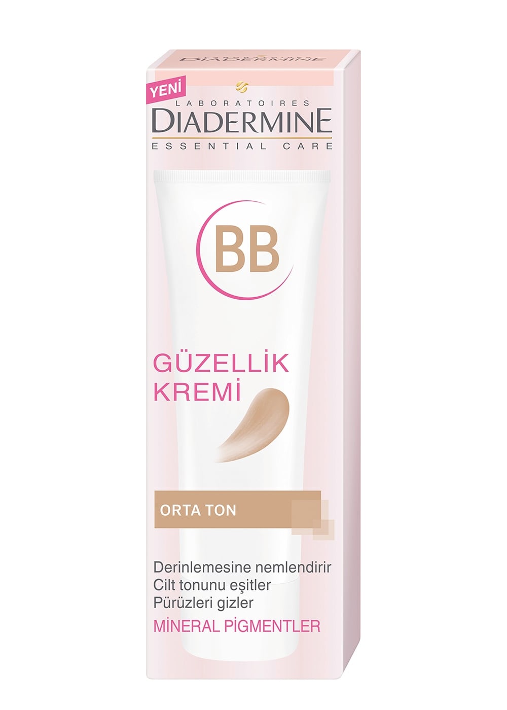Diadermine Essential Care Bb Güzellik Kremi- Orta Ton 50 Ml