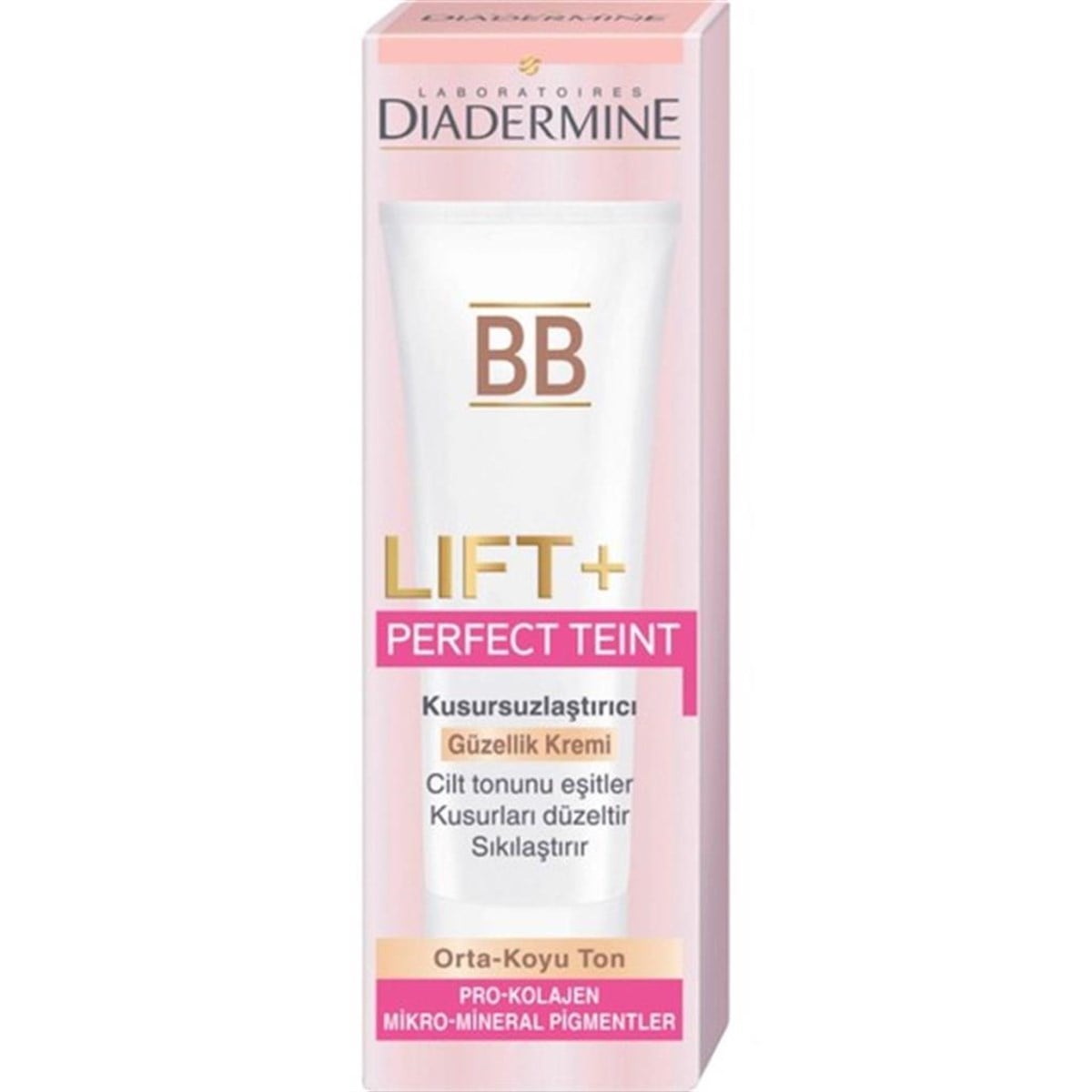 Diadermine Lift+BB Tüp Krem Orta Ton 50 Ml