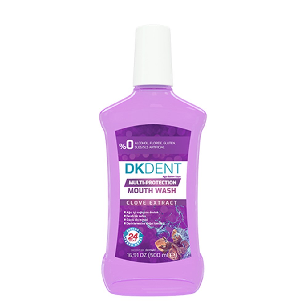 DK Dent Karanfil Özlü Ağız Bakım Suyu 500 Ml