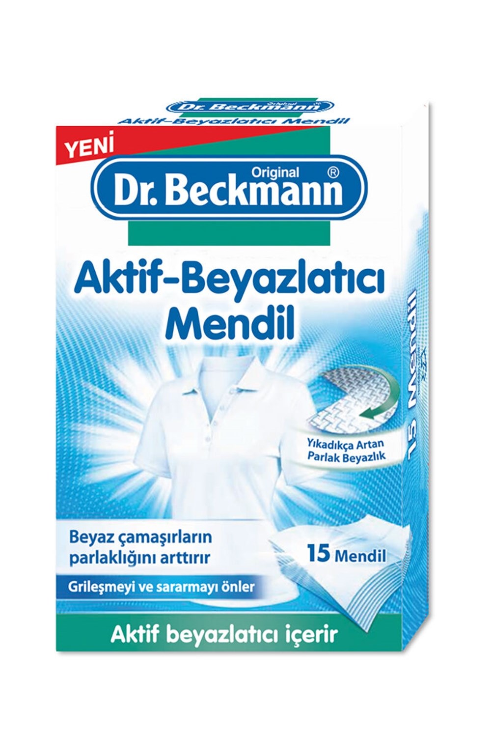 Dr. Beckmann Aktif Beyazlatıcı Mendil