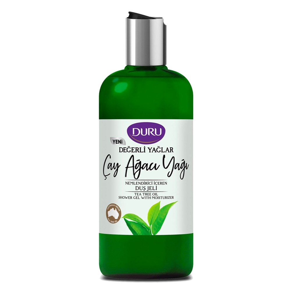 Duru 500Ml Duş Jeli Değerli Yağlar Çay Ağacı Yağı
