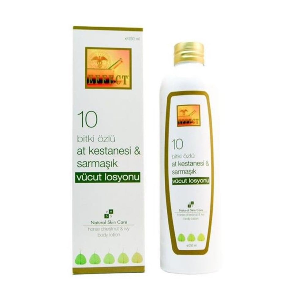 Effect 10 Bitki Özlü At Kestanesi&Sarmaşık Vücut Losyonu 250 Ml