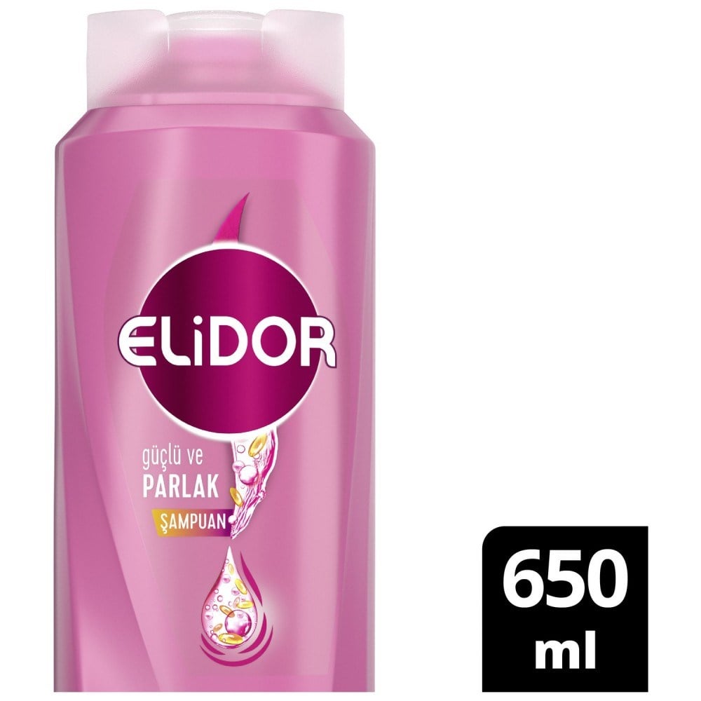 Elidor Şampuan Güçlü Parlak 650 Ml