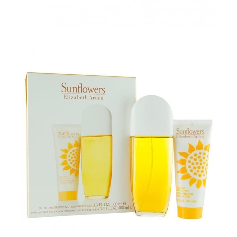 Elizabeth Arden Sun Flowers 100 Ml Edt + 100 Ml Vücut Losyonu Kadın Set
